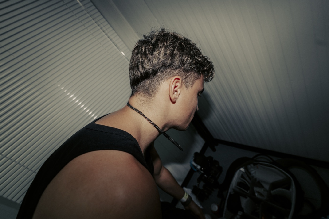 Making of noche de rodaje